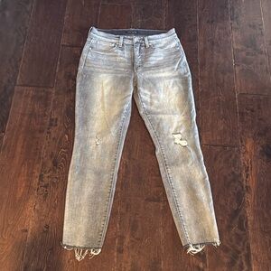 Womens Lucky Brand High Rise Skinny Bridgette Jeans size 8/29 Grey